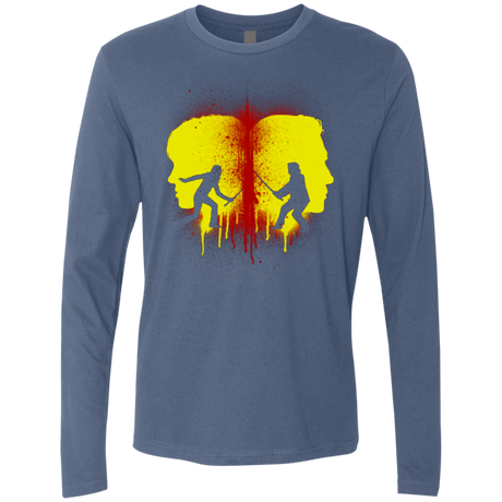 T-Shirts Indigo / Small Kill Bill Silhouettes Men's Premium Long Sleeve