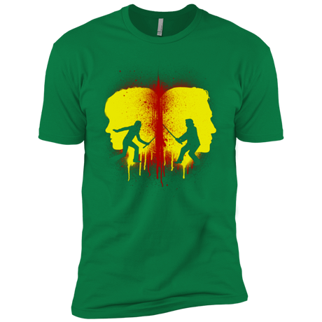 T-Shirts Kelly Green / X-Small Kill Bill Silhouettes Men's Premium T-Shirt