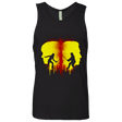 T-Shirts Black / Small Kill Bill Silhouettes Men's Premium Tank Top