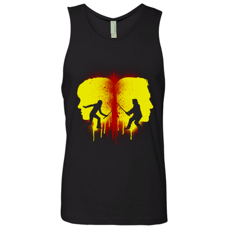 T-Shirts Black / Small Kill Bill Silhouettes Men's Premium Tank Top