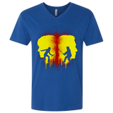 T-Shirts Royal / X-Small Kill Bill Silhouettes Men's Premium V-Neck
