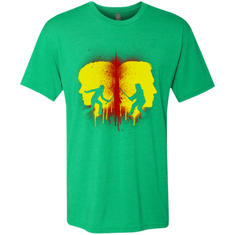 T-Shirts Envy / Small Kill Bill Silhouettes Men's Triblend T-Shirt