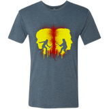 T-Shirts Indigo / Small Kill Bill Silhouettes Men's Triblend T-Shirt