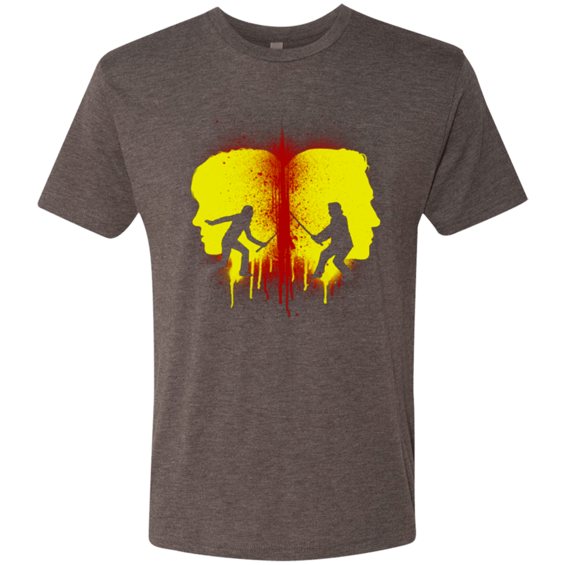 T-Shirts Macchiato / Small Kill Bill Silhouettes Men's Triblend T-Shirt