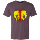 T-Shirts Vintage Purple / Small Kill Bill Silhouettes Men's Triblend T-Shirt