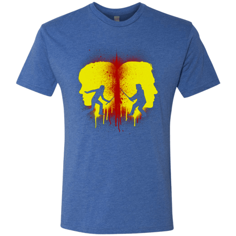 T-Shirts Vintage Royal / Small Kill Bill Silhouettes Men's Triblend T-Shirt