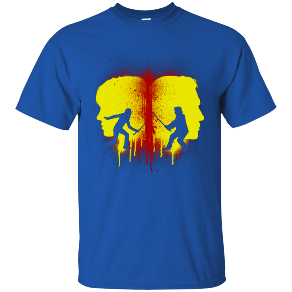 T-Shirts Royal / Small Kill Bill Silhouettes T-Shirt