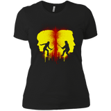 T-Shirts Black / X-Small Kill Bill Silhouettes Women's Premium T-Shirt