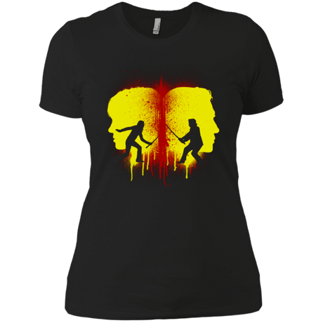 T-Shirts Black / X-Small Kill Bill Silhouettes Women's Premium T-Shirt