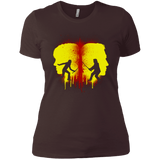 T-Shirts Dark Chocolate / X-Small Kill Bill Silhouettes Women's Premium T-Shirt