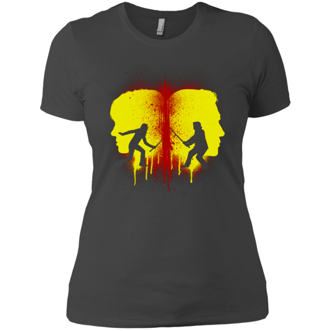 T-Shirts Heavy Metal / X-Small Kill Bill Silhouettes Women's Premium T-Shirt