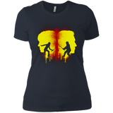 T-Shirts Indigo / X-Small Kill Bill Silhouettes Women's Premium T-Shirt