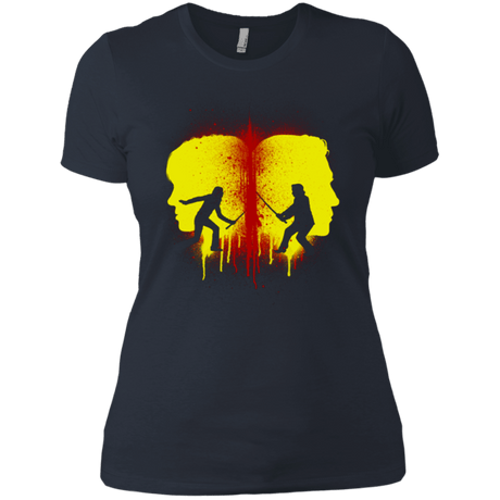 T-Shirts Indigo / X-Small Kill Bill Silhouettes Women's Premium T-Shirt