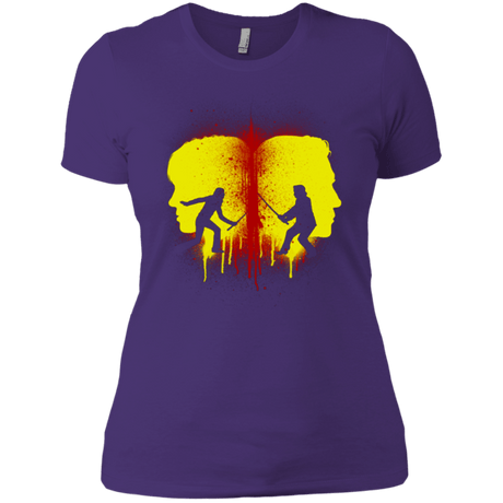 T-Shirts Purple / X-Small Kill Bill Silhouettes Women's Premium T-Shirt