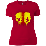 T-Shirts Red / X-Small Kill Bill Silhouettes Women's Premium T-Shirt