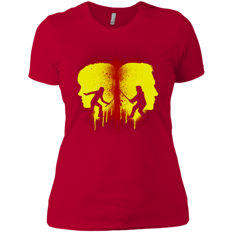 T-Shirts Red / X-Small Kill Bill Silhouettes Women's Premium T-Shirt