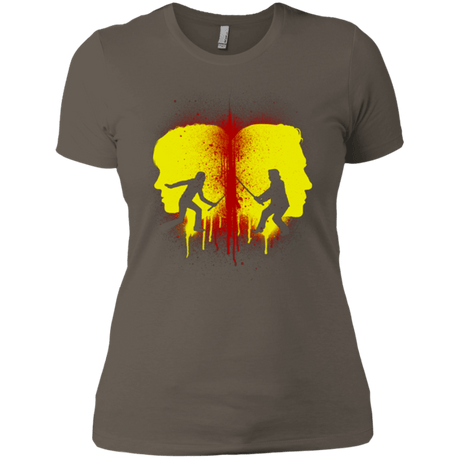 T-Shirts Warm Grey / X-Small Kill Bill Silhouettes Women's Premium T-Shirt