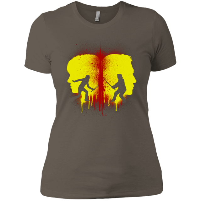 T-Shirts Warm Grey / X-Small Kill Bill Silhouettes Women's Premium T-Shirt