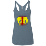 T-Shirts Indigo / X-Small Kill Bill Silhouettes Women's Triblend Racerback Tank
