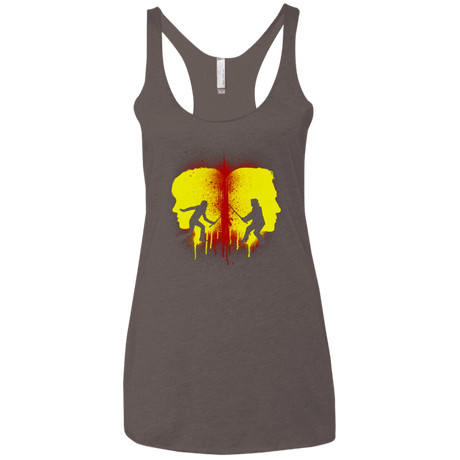 T-Shirts Macchiato / X-Small Kill Bill Silhouettes Women's Triblend Racerback Tank