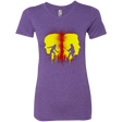 T-Shirts Purple Rush / Small Kill Bill Silhouettes Women's Triblend T-Shirt