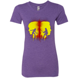 T-Shirts Purple Rush / Small Kill Bill Silhouettes Women's Triblend T-Shirt