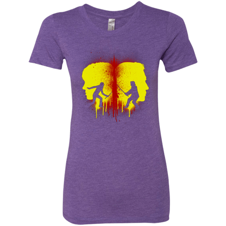 T-Shirts Purple Rush / Small Kill Bill Silhouettes Women's Triblend T-Shirt