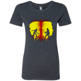 T-Shirts Vintage Navy / Small Kill Bill Silhouettes Women's Triblend T-Shirt