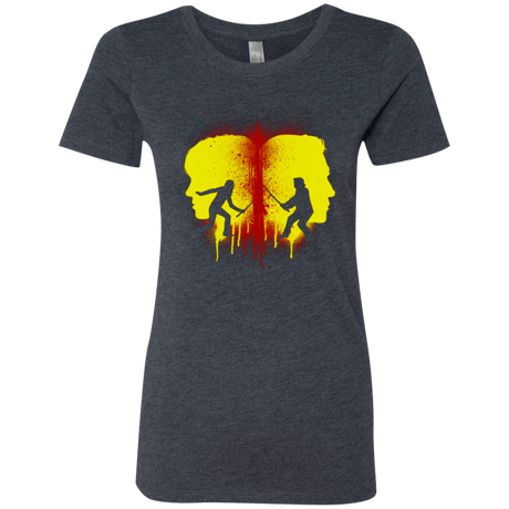 T-Shirts Vintage Navy / Small Kill Bill Silhouettes Women's Triblend T-Shirt