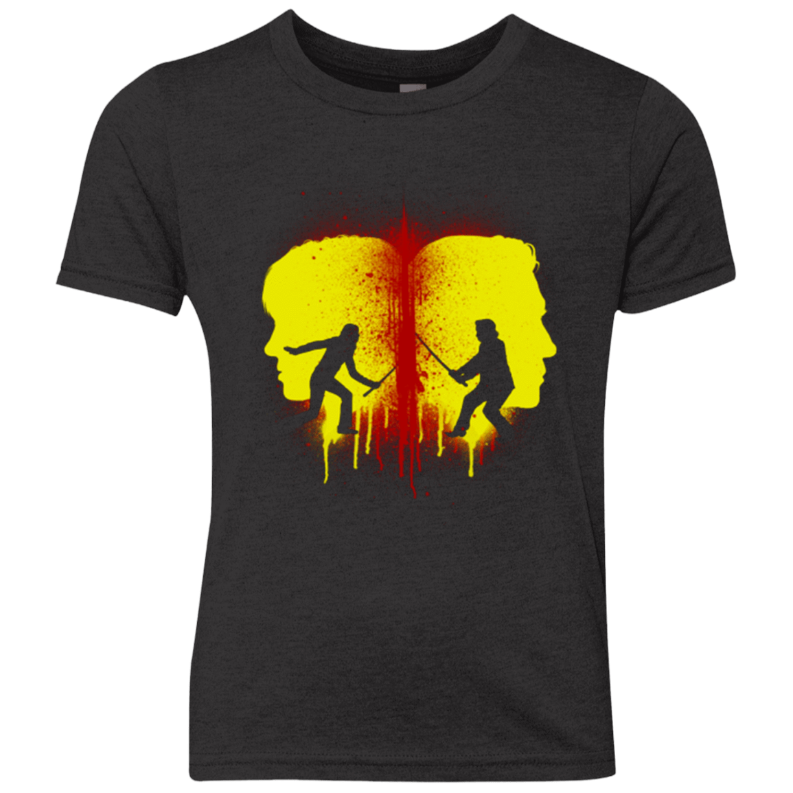 T-Shirts Vintage Black / YXS Kill Bill Silhouettes Youth Triblend T-Shirt