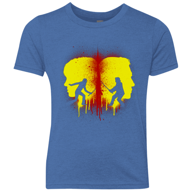 T-Shirts Vintage Royal / YXS Kill Bill Silhouettes Youth Triblend T-Shirt