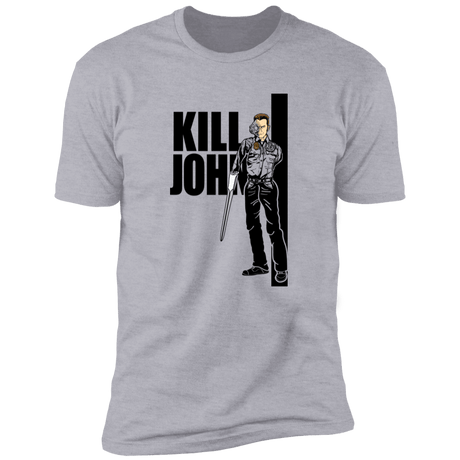 T-Shirts Heather Grey / S Kill John Men's Premium T-Shirt