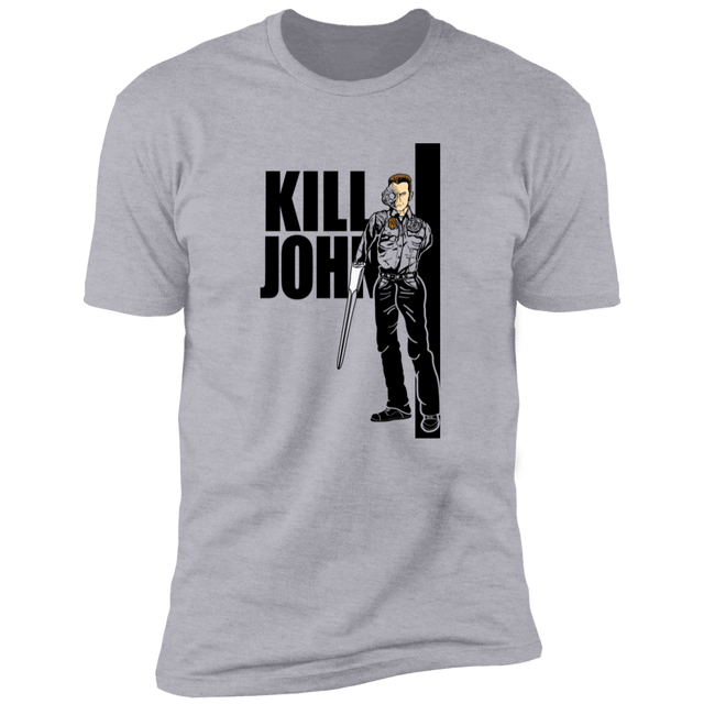 T-Shirts Heather Grey / S Kill John Men's Premium T-Shirt