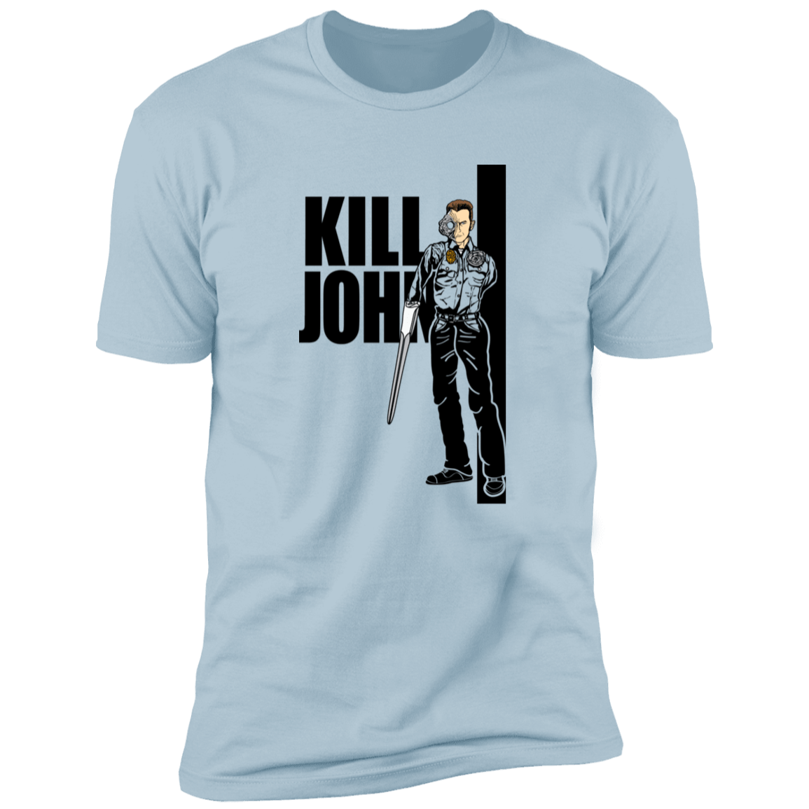 T-Shirts Light Blue / S Kill John Men's Premium T-Shirt