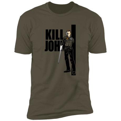 T-Shirts Military Green / S Kill John Men's Premium T-Shirt