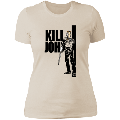 T-Shirts Ivory/ / S Kill John Women's Premium T-Shirt