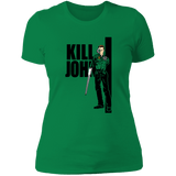 T-Shirts Kelly Green / S Kill John Women's Premium T-Shirt