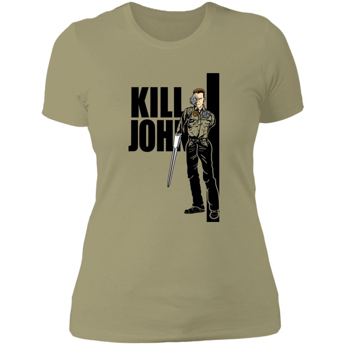 T-Shirts Light Olive / S Kill John Women's Premium T-Shirt