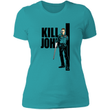 T-Shirts Tahiti Blue / S Kill John Women's Premium T-Shirt