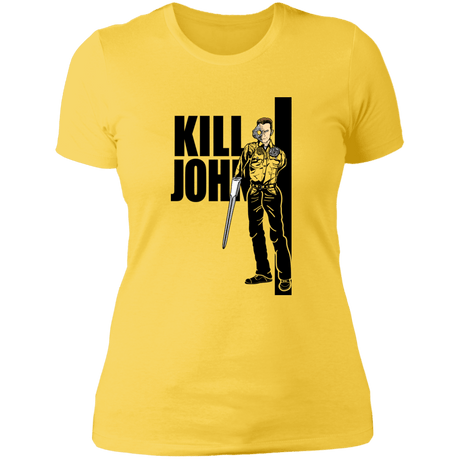 T-Shirts Vibrant Yellow / S Kill John Women's Premium T-Shirt