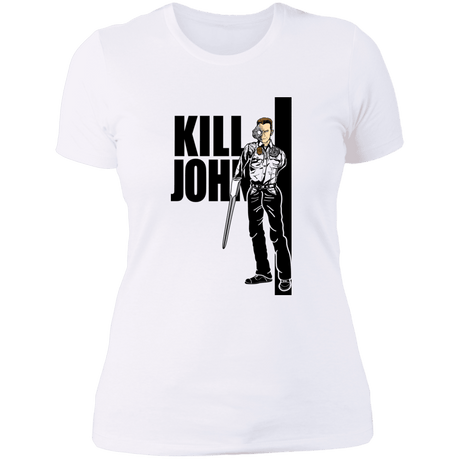 T-Shirts White / S Kill John Women's Premium T-Shirt