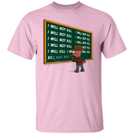 T-Shirts Light Pink / S Kill Kill Kill Freddy T-Shirt