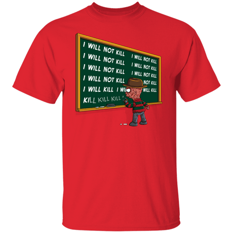 T-Shirts Red / S Kill Kill Kill Freddy T-Shirt