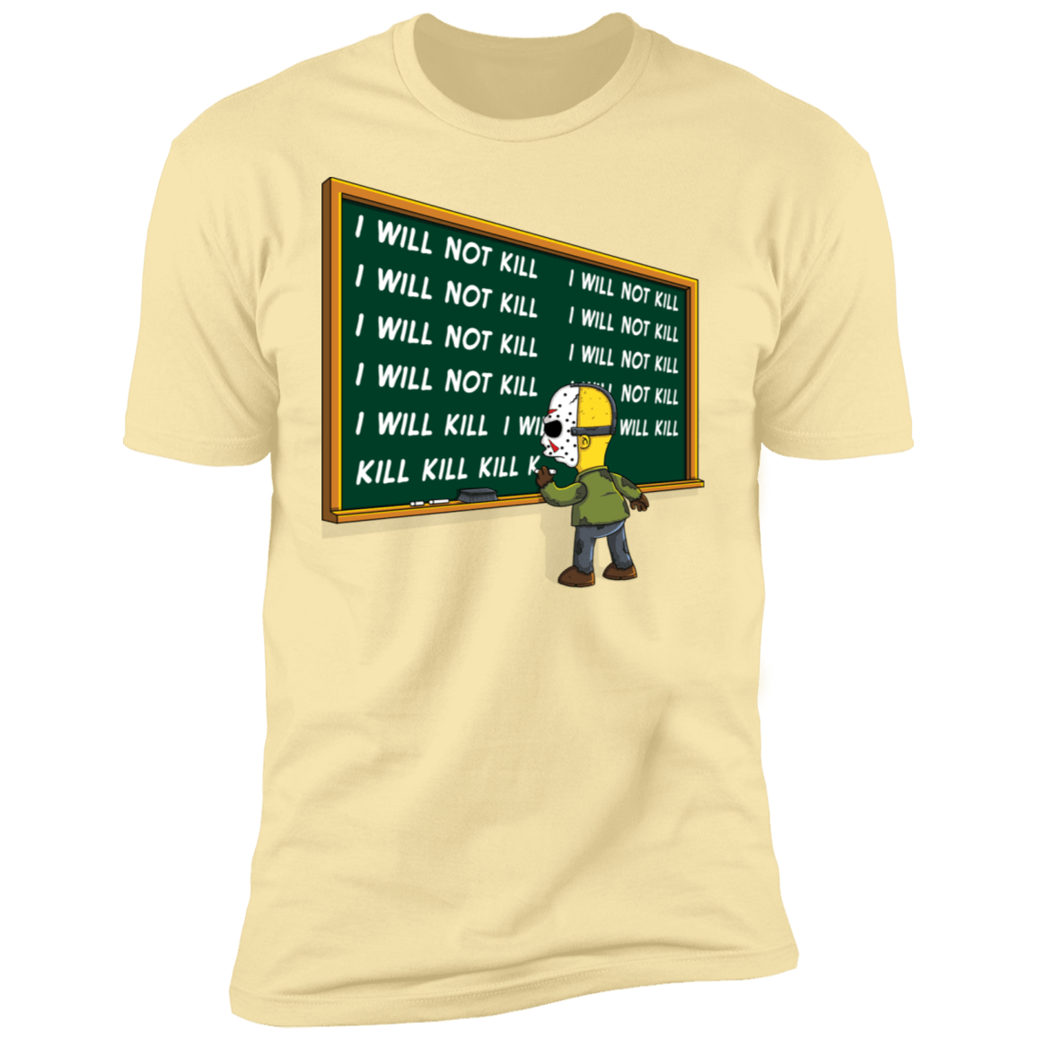 T-Shirts Banana Cream / S Kill Kill Kill Jason Men's Premium T-Shirt