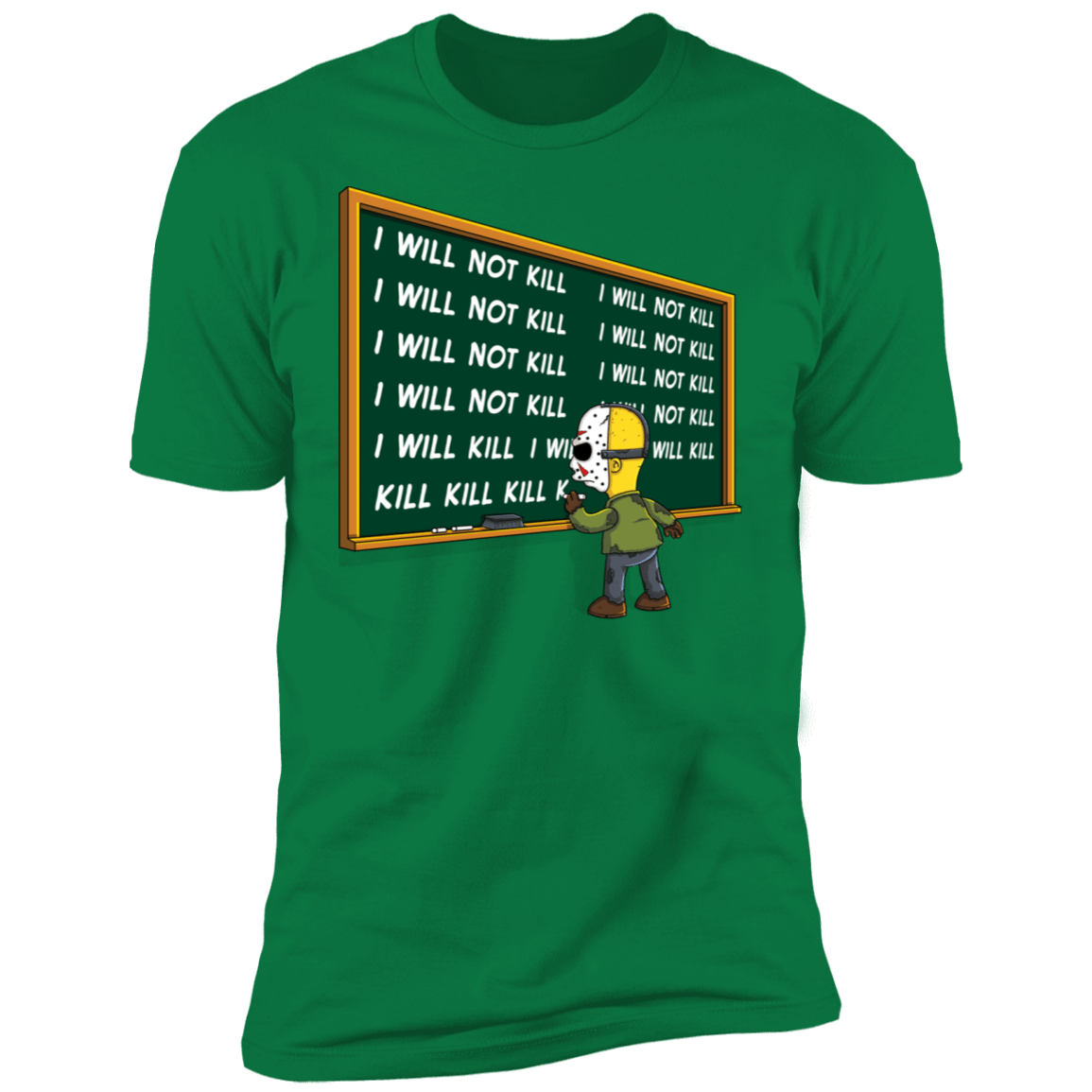 T-Shirts Kelly Green / S Kill Kill Kill Jason Men's Premium T-Shirt