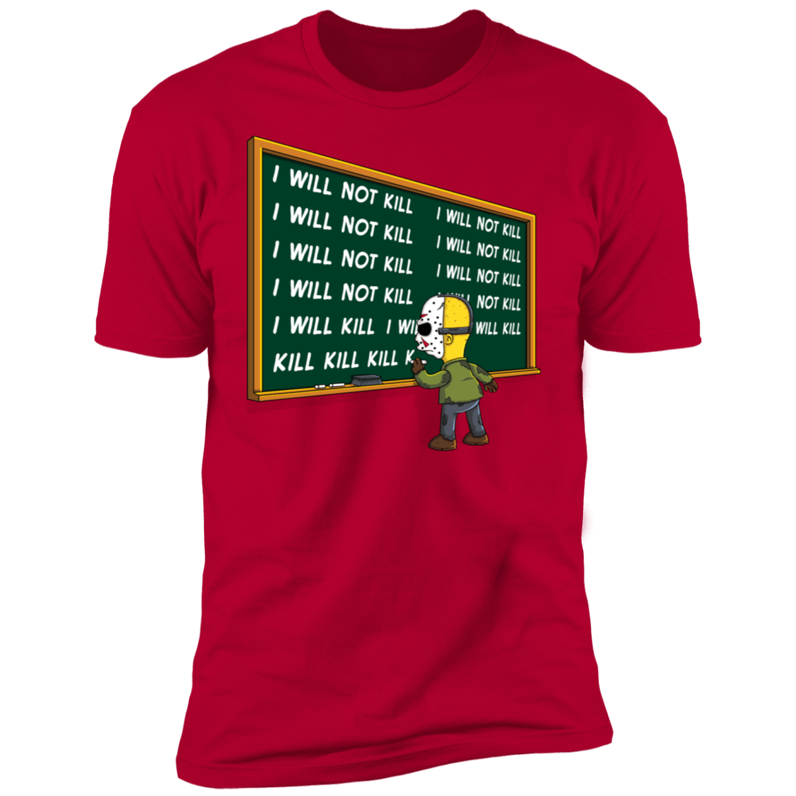 T-Shirts Red / S Kill Kill Kill Jason Men's Premium T-Shirt