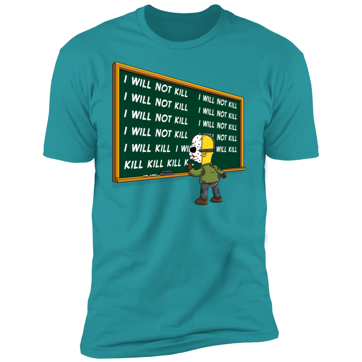 T-Shirts Tahiti Blue / S Kill Kill Kill Jason Men's Premium T-Shirt