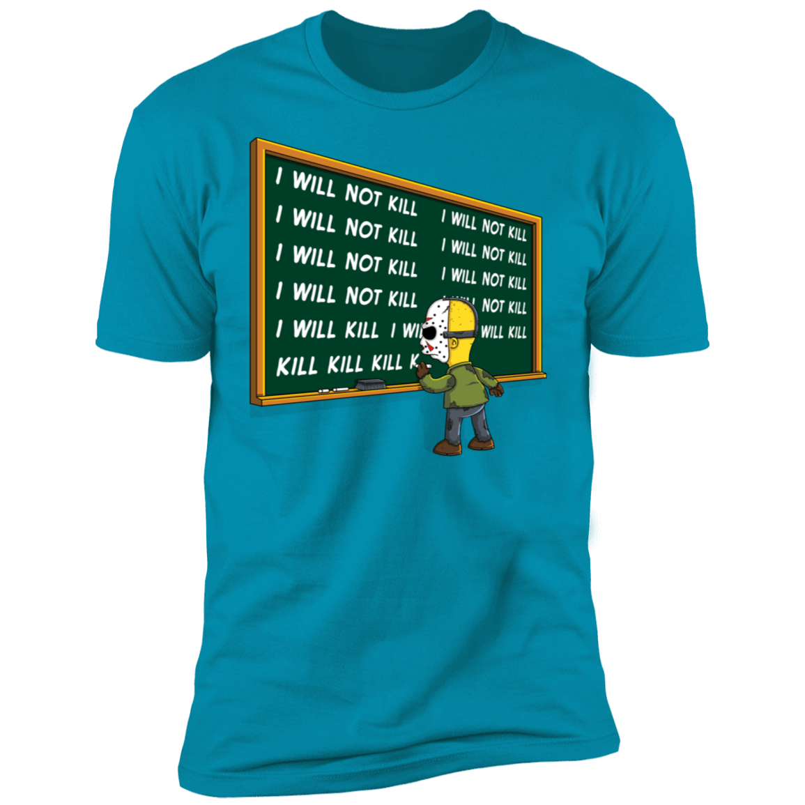 T-Shirts Turquoise / S Kill Kill Kill Jason Men's Premium T-Shirt