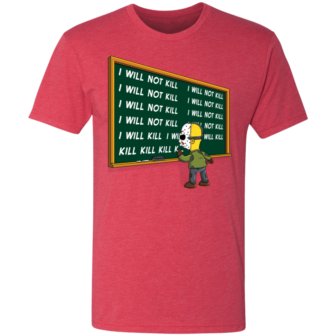 T-Shirts Vintage Red / S Kill Kill Kill Jason Men's Triblend T-Shirt