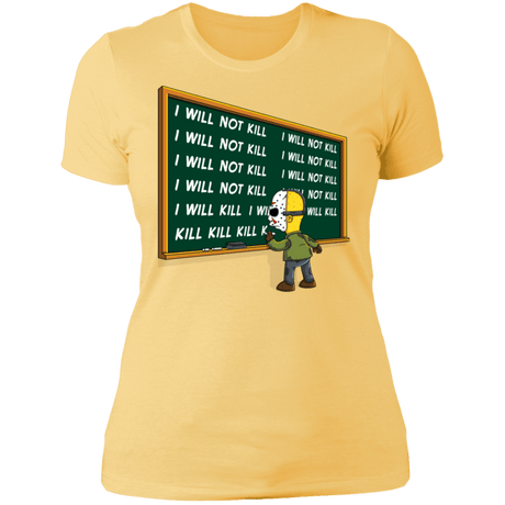 T-Shirts Banana Cream/ / S Kill Kill Kill Jason Women's Premium T-Shirt